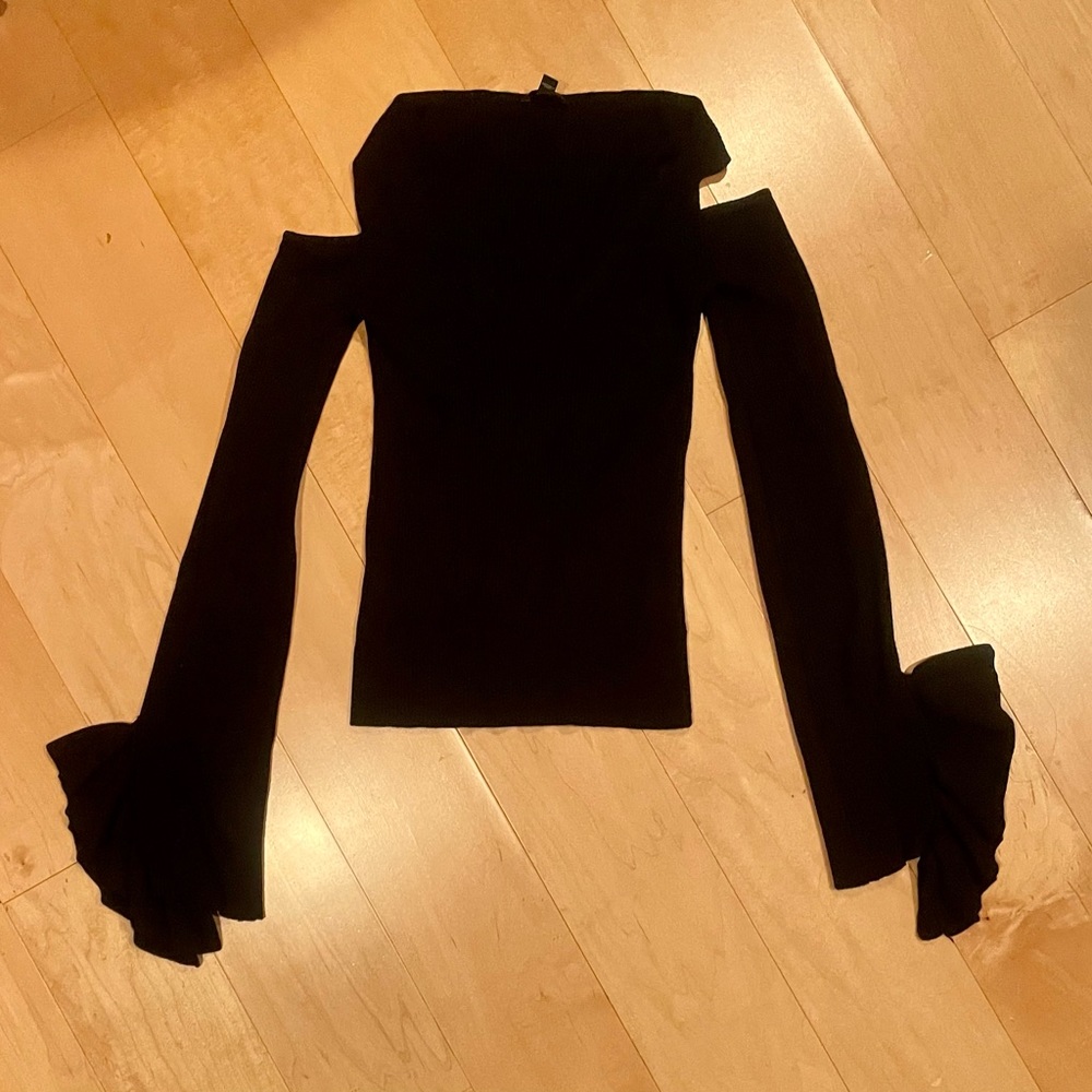 Express Cold Shoulder Knit - image 1